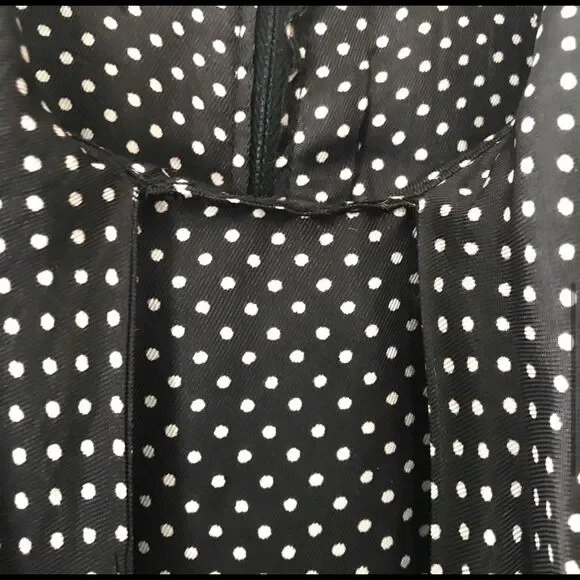 CLEARANCE! Vintage 60s Polka Dot Dress Size 6-8 VGUC - Picture 8 of 9